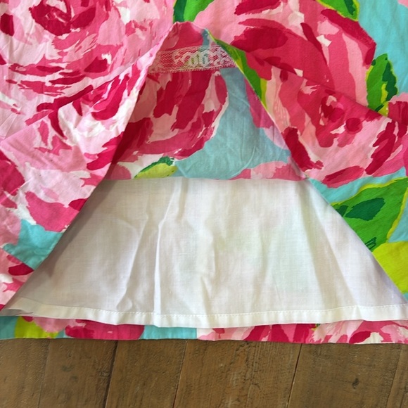 Lilly Pulitzer first impressions hottie tottie colorful rose shift dress - Picture 5 of 7